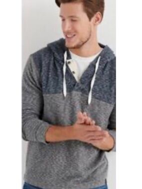 Lucky Brand Huntington Colorblock Hoodie Pullover